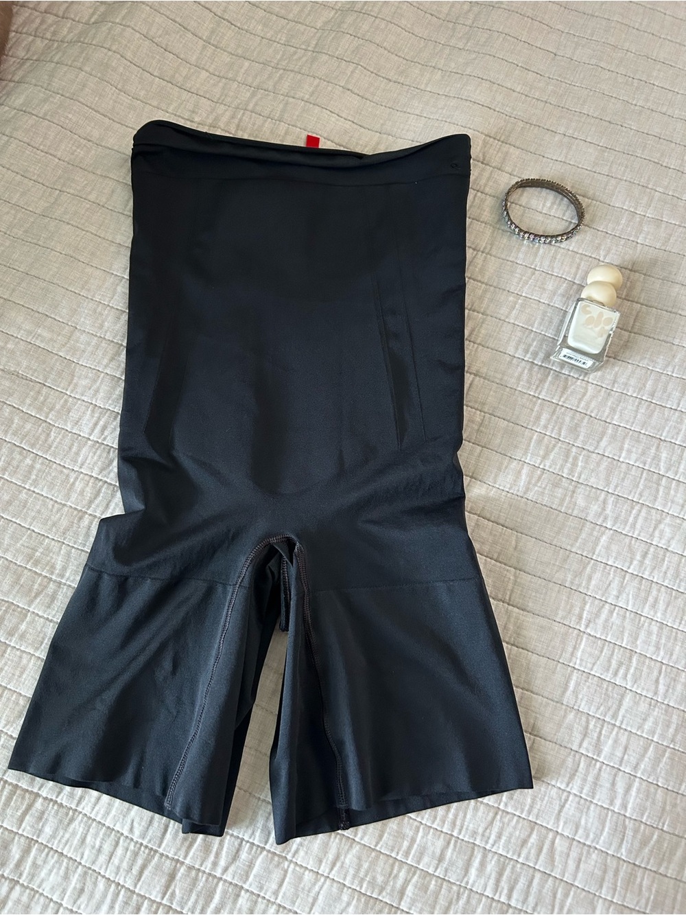 Spanx black compression high-rise Shapeware shorts S